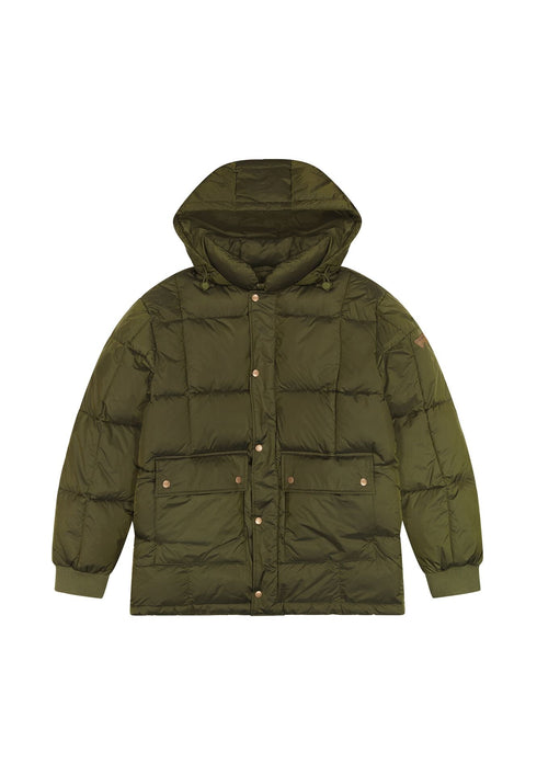 Wrangler Men's Parka Jacket In Ivy Green - Rodeo In