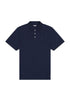 Wrangler Men's Polo T-Shirt In Black Iris - Rodeo In
