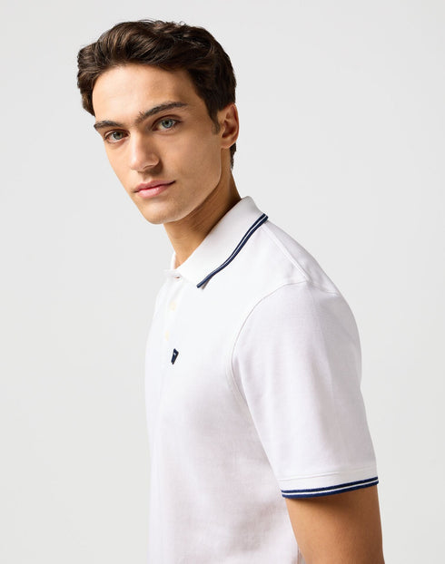 Wrangler Men's Polo T-Shirt In White