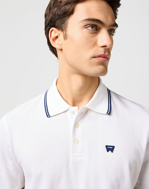 Wrangler Men's Polo T-Shirt In White