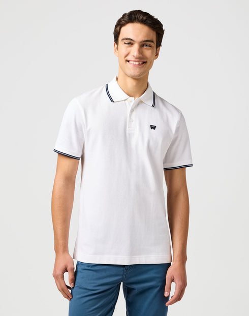 Wrangler Men's Polo T-Shirt In White