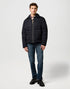 Wrangler Men's Puffer Jacket In Black - Rodeo In