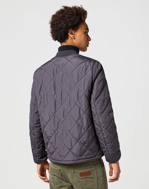 Wrangler Men's Puffer Jacket In Faded Black