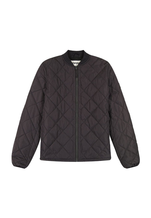 Wrangler Men's Puffer Jacket In Faded Black