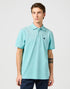 Wrangler Men's Refined Polo Shirt In Teal