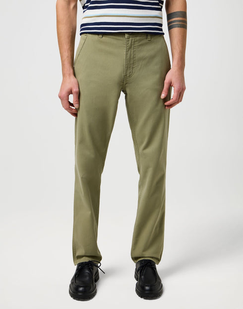Wrangler Men's Regular Chino Pants In Aloe - Rodeo In