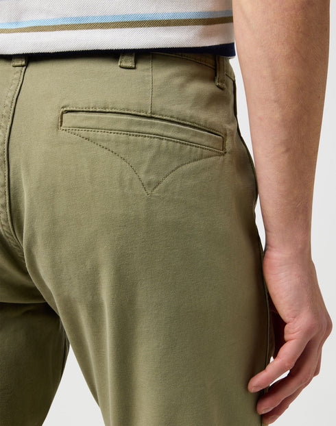 Wrangler Men's Regular Chino Pants In Aloe - Rodeo In