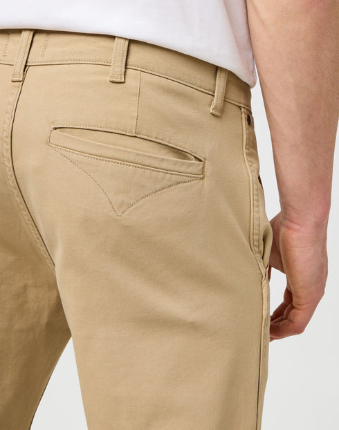 Wrangler Men's Regular Chino Pants In Cornstalk - Rodeo In