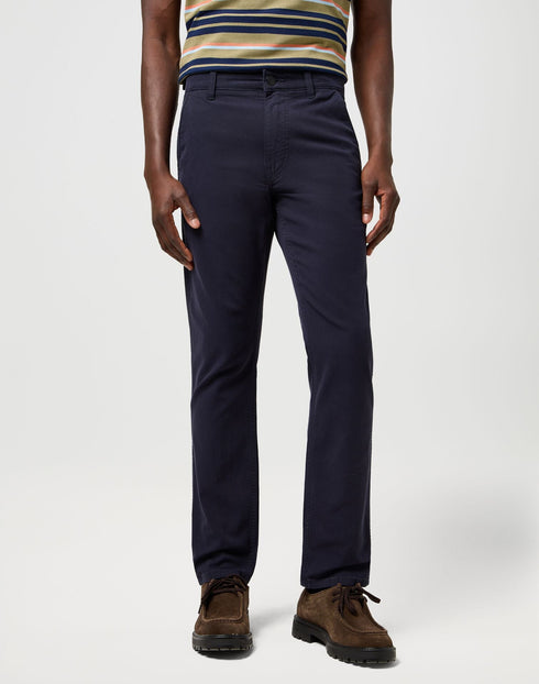 Wrangler Men's Regular Chino Pants In Dark Navy - Rodeo In