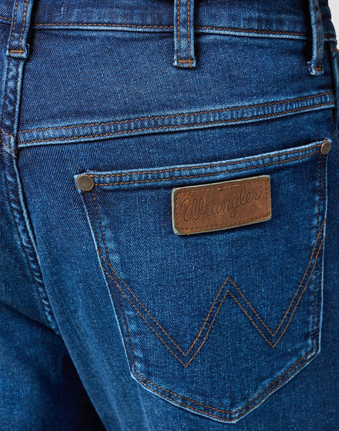 Wrangler Men's River Jeans In Dark Trails