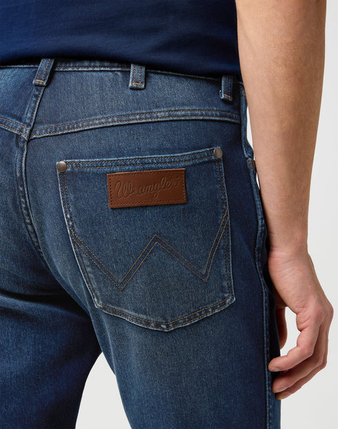 Wrangler Men's River Jeans In Fog - Rodeo In