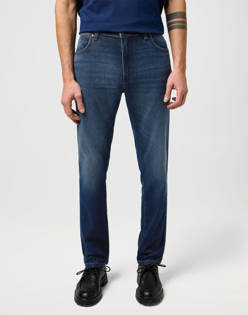Wrangler Men's River Jeans In Fog - Rodeo In
