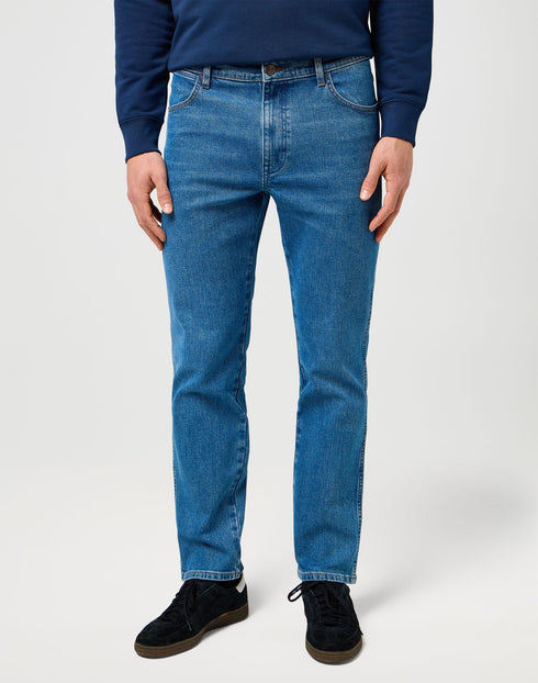 Wrangler Men's River Jeans In Granite Boulder - Rodeo In