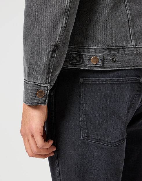 Wrangler Men's Sherpa Jacket In Jet Black