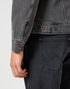 Wrangler Men's Sherpa Jacket In Jet Black
