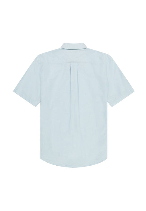 Wrangler Men's Short Sleeve 1 Pkt Shirt In Dream Blue