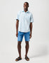 Wrangler Men's Short Sleeve 1 Pkt Shirt In Dream Blue