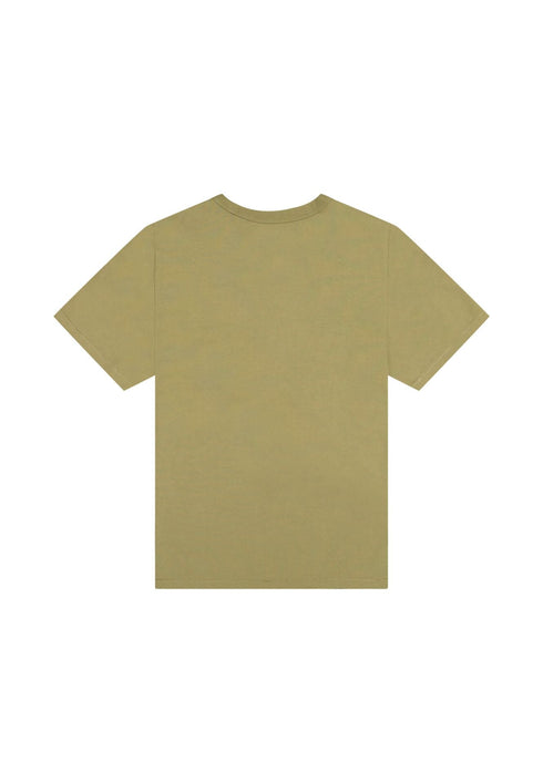 Wrangler Men's Short Sleeve Solid T-Shirt In Aloe - Rodeo In