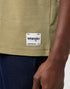Wrangler Men's Short Sleeve Solid T-Shirt In Aloe - Rodeo In
