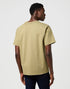 Wrangler Men's Short Sleeve Solid T-Shirt In Aloe - Rodeo In