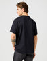 Wrangler Men's Short Sleeve Solid T-Shirt In Black - Rodeo In