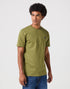 Wrangler Men's Sign Of T-Shirt In Dust Olive