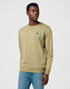 Wrangler Men's Sign Off Crew Neck Sweatshirt In Aloe