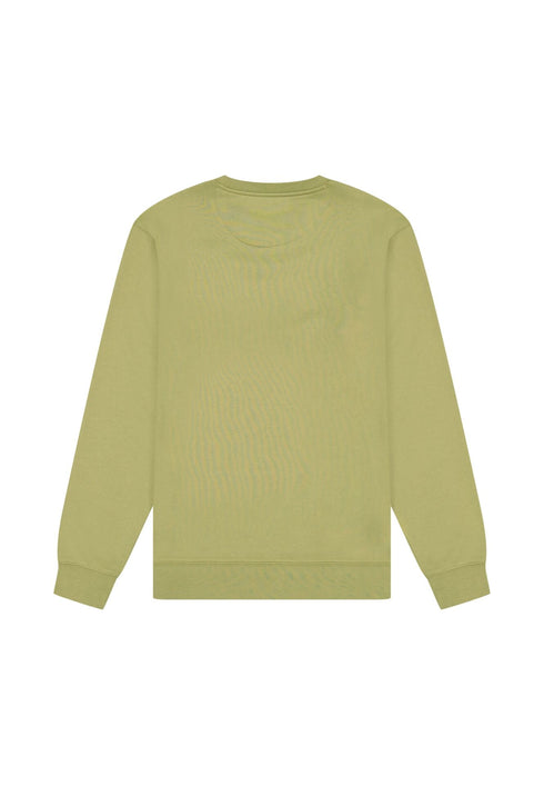 Wrangler Men's Sign Off Crew Neck Sweatshirt In Aloe