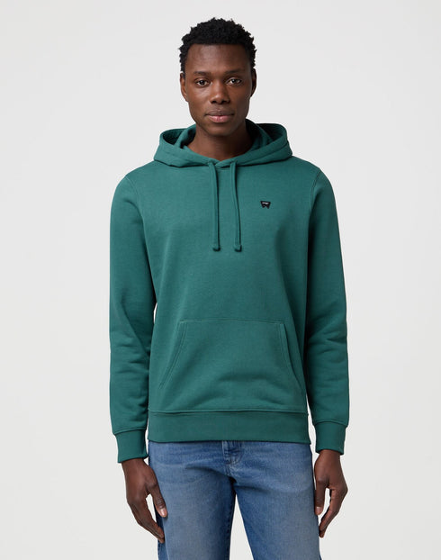 Wrangler Men's Sign Off Hoodie In Bistro Green