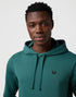 Wrangler Men's Sign Off Hoodie In Bistro Green