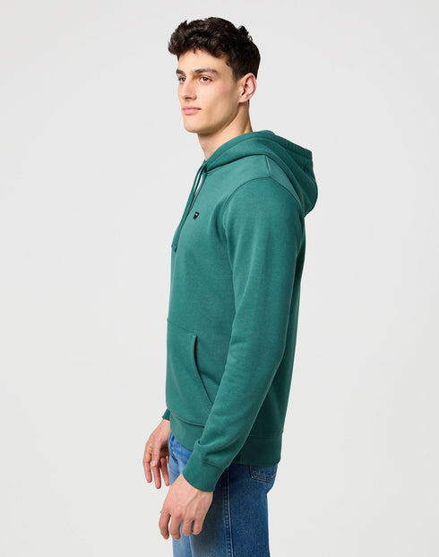 Wrangler Men's Sign Off Hoodie In Bistro Green