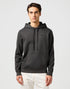 Wrangler Men's Sign off Hoodie In Faded Black