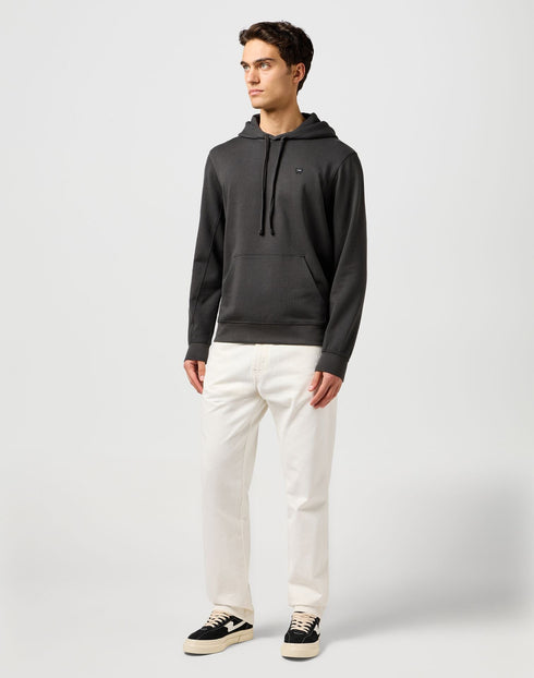 Wrangler Men's Sign off Hoodie In Faded Black - Rodeo In