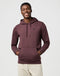 Wrangler Men's Sign off Hoodie In Mahogany