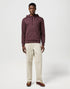Wrangler Men's Sign off Hoodie In Mahogany