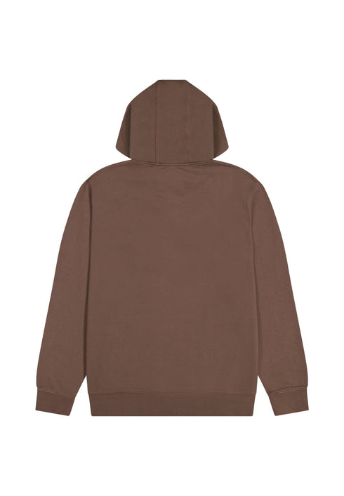 Wrangler Men's Sign off Hoodie In Mahogany