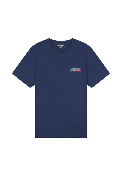 Wrangler Men's Small Americana T-Shirt in Navy - Rodeo In