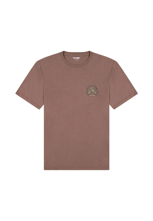 Wrangler Men's Small Graphic T-Shirt in Peppercorn - Rodeo In
