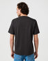Wrangler Men's Small Logo T-Shirt in Faded Black