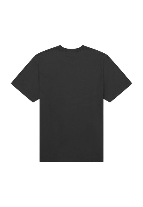 Wrangler Men's Small Logo T-Shirt in Faded Black