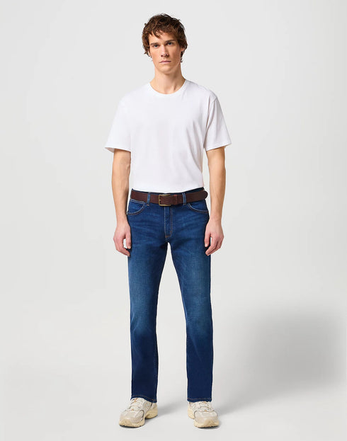 Wrangler Men's Structured Belt In Brown