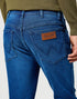 Wrangler Men's Texas Slim Jeans In Blue Jam