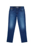 Wrangler Men's Texas Slim Jeans In Blue Jam - Rodeo In