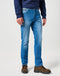 Wrangler Men's Texas Slim Jeans In Prairie Blue