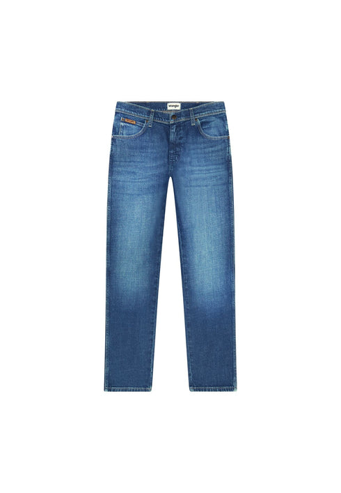 Wrangler Men's Texas Slim Jeans In Prairie Blue