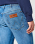 Wrangler Men's Texas Slim Jeans In Prairie Blue - Rodeo In