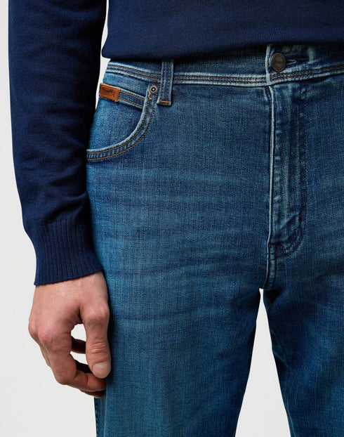 Wrangler Men's Texas Slim Jeans In Rouge - Rodeo In