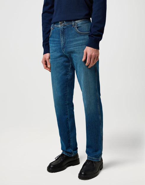 Wrangler Men's Texas Slim Jeans In Rouge - Rodeo In