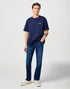 Wrangler Men's Texas Slim Jeans In Vintage Storm - Rodeo In