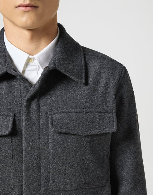 Wrangler Men's Transitional Jacket In Charcoal Heather